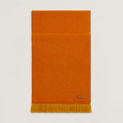 HERMES◼️カシミヤマフラー◼️イエロー イエロー - レディス, スカーフ、ショール＆マフラー, カシミア